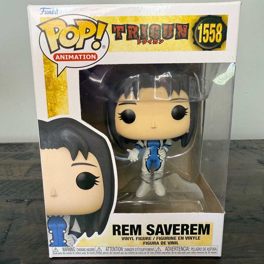 Funko Pop! Rem Saverem #1558 Trigun NIB